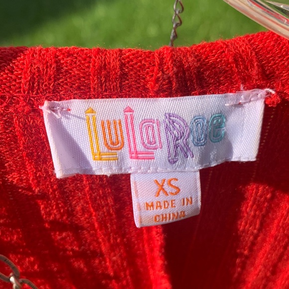 Red Ribbed Duster - Picture 8 of 8